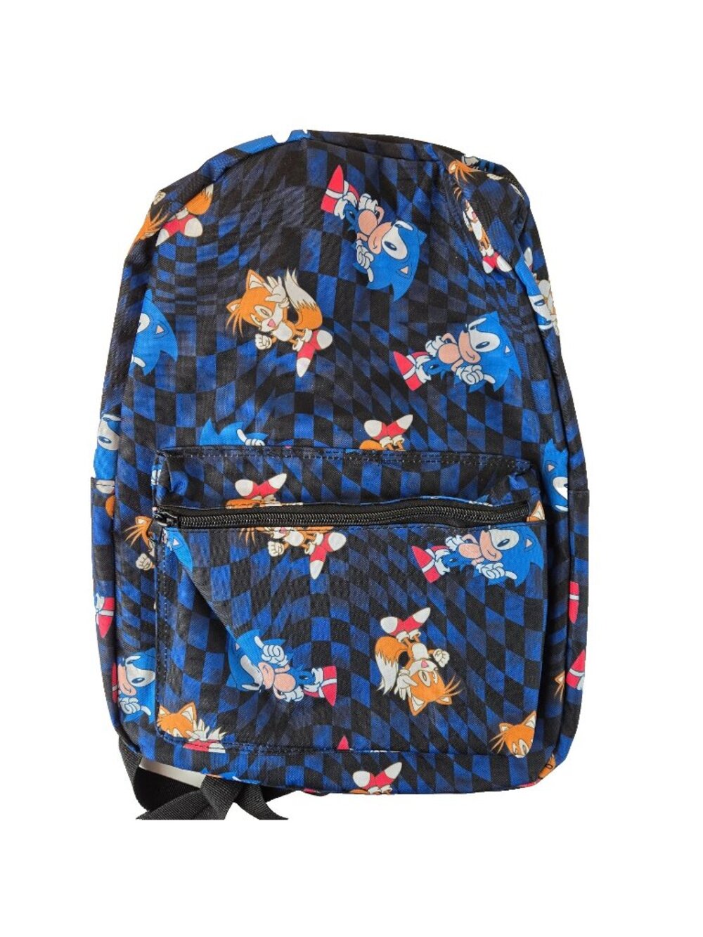 Sonic the Hedgehog Backpack BioWorld All Over Print School Bag Gaming Backpack